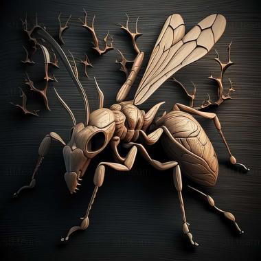 3D model Polyrhachis brendelli (STL)